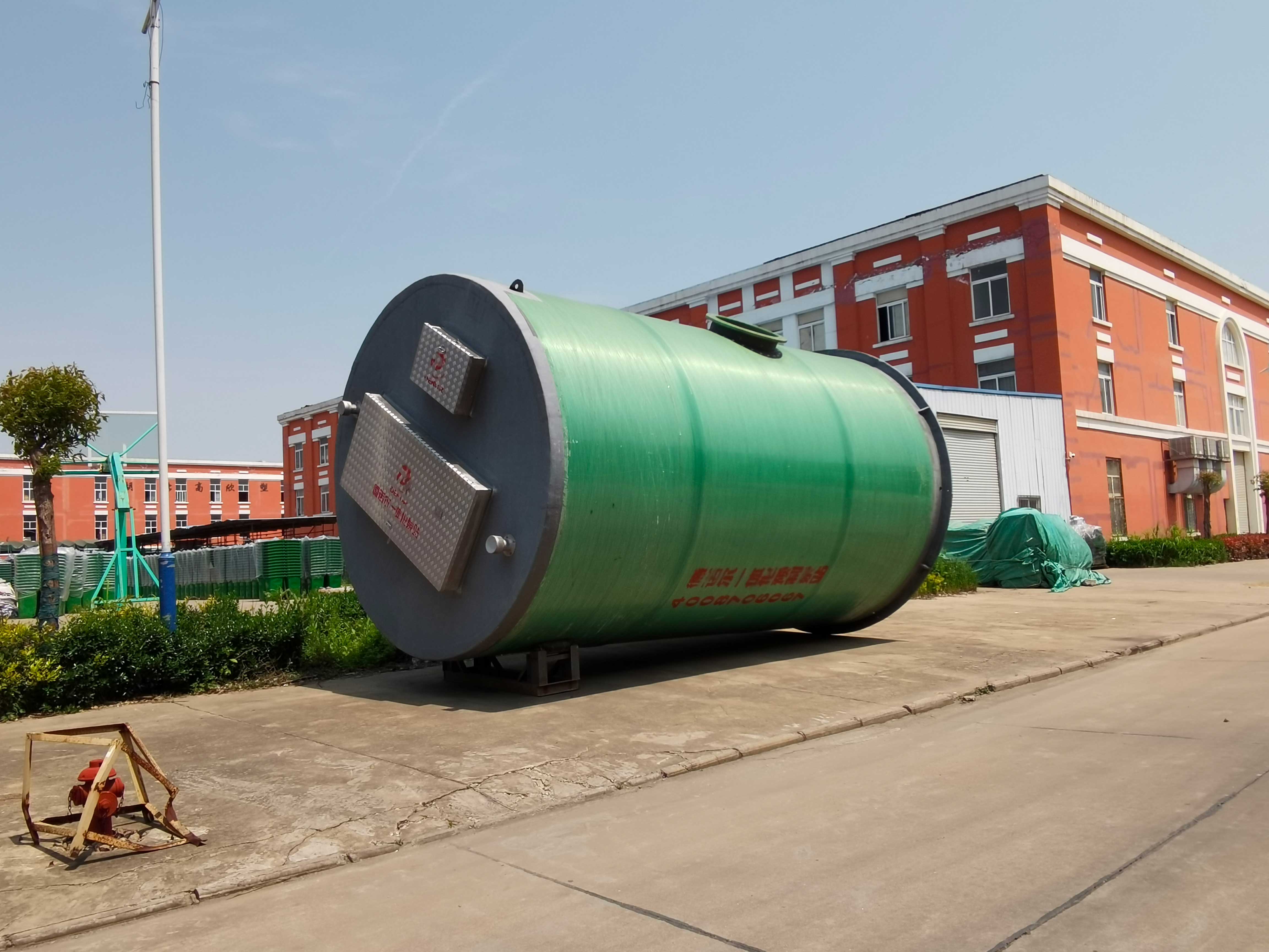 一體化預(yù)制泵站客戶見證—安國(guó)數(shù)字中藥都